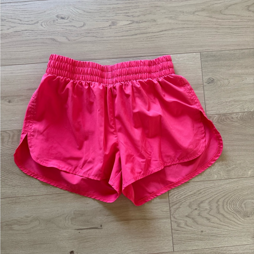Size S Asics Pink Shorts Double Lined